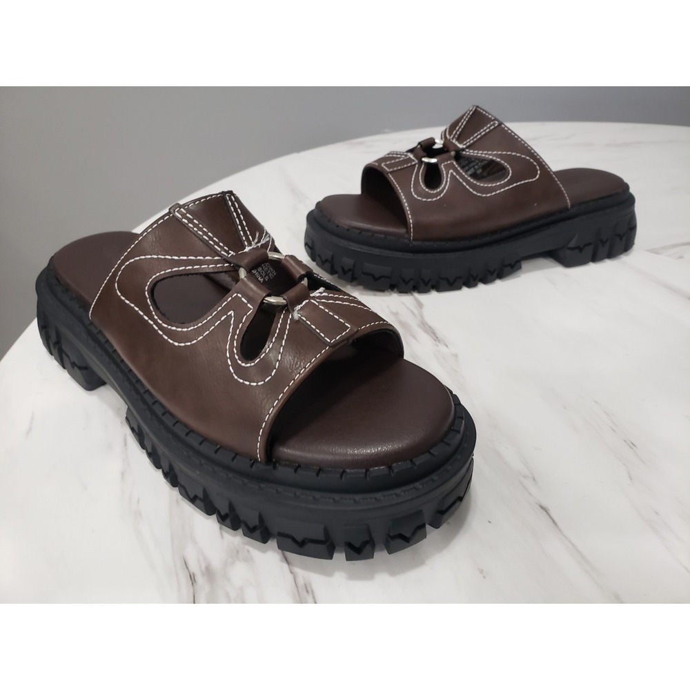 Dolls Kill Feeling Good Platform Sandal SLIDE CLOG MARY JANE DELIAS Current Mood